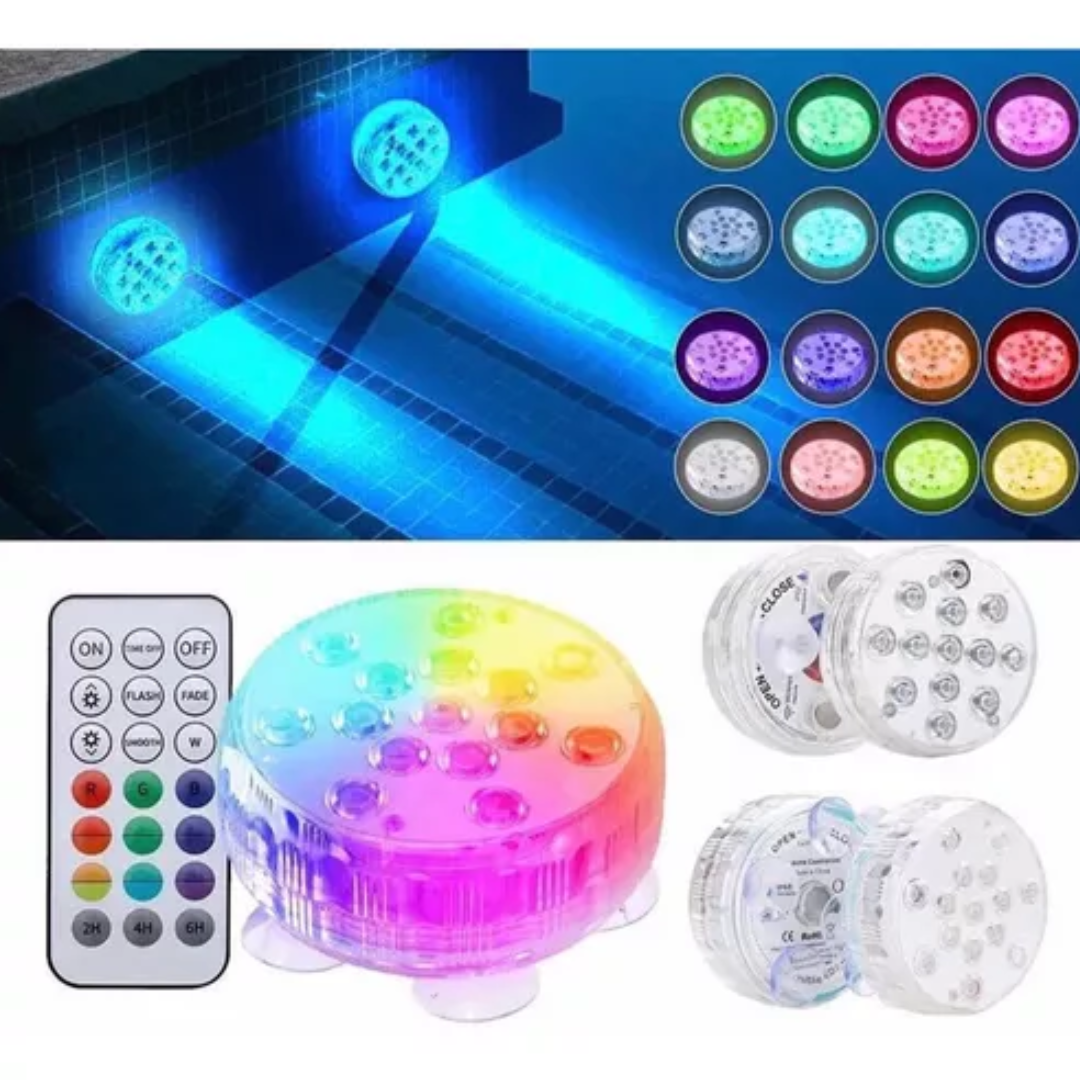 Miniatura 6 de Lámpara Led Subacuátic Impermeabl Contro